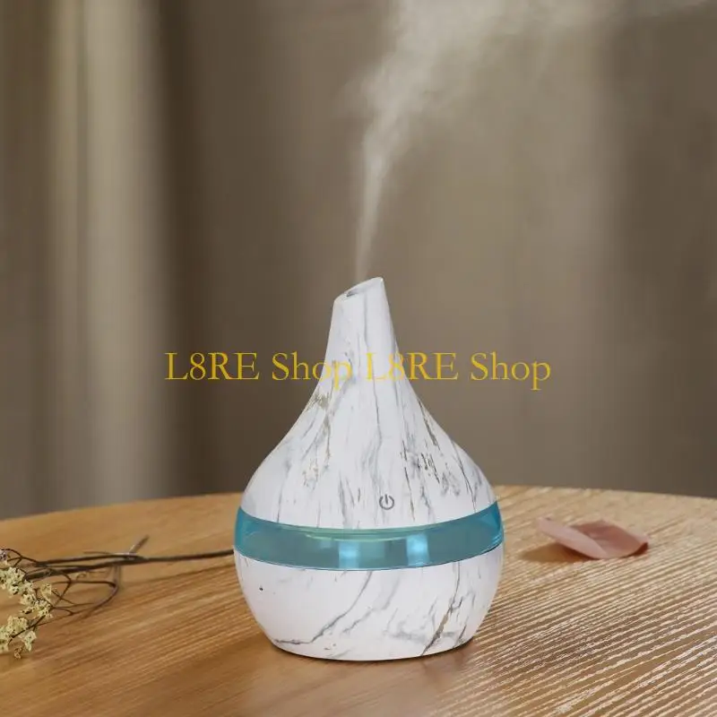 L8RE 300ML AIR MISIDIFIER USB آلة علاجية تعمل بالروائح العطرية مع مصابيح موزع العطرية PP/ABS للاستخدام