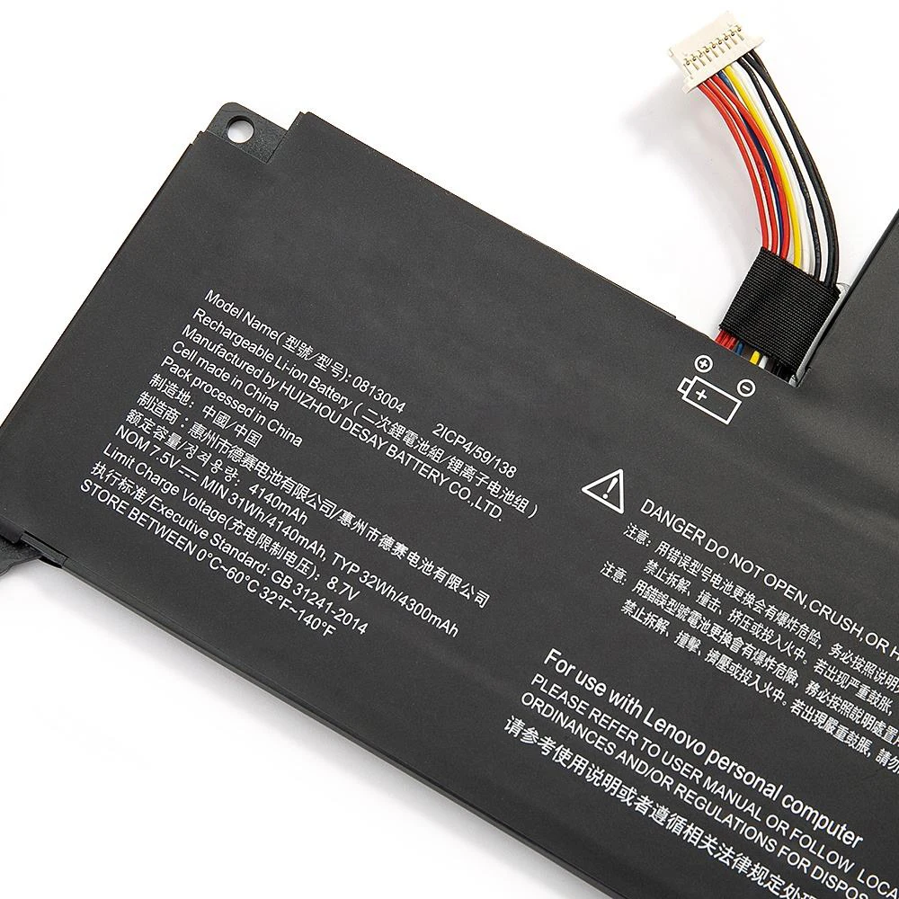 Imagem -02 - Nuovo Originale Genuino 0813004 Bateria do Portátil de 7.5v 31wh para Lenovo Ideapad 110s11ibr 5b10m53638 Ne116bw2