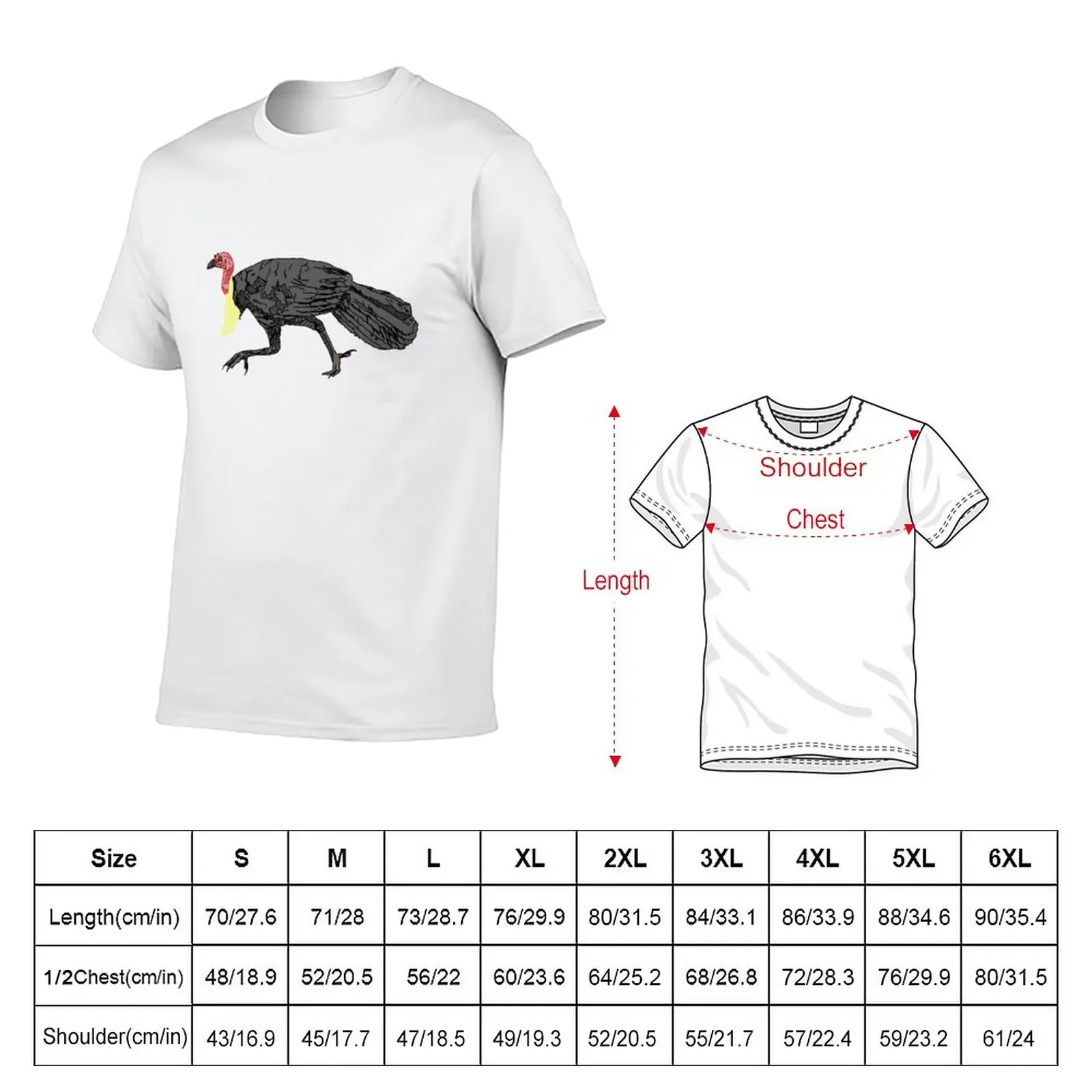 The Australian Bush Turkey: most annoying bird on the planet T-Shirt animal prinfor boys quick-drying mens tall t shirts