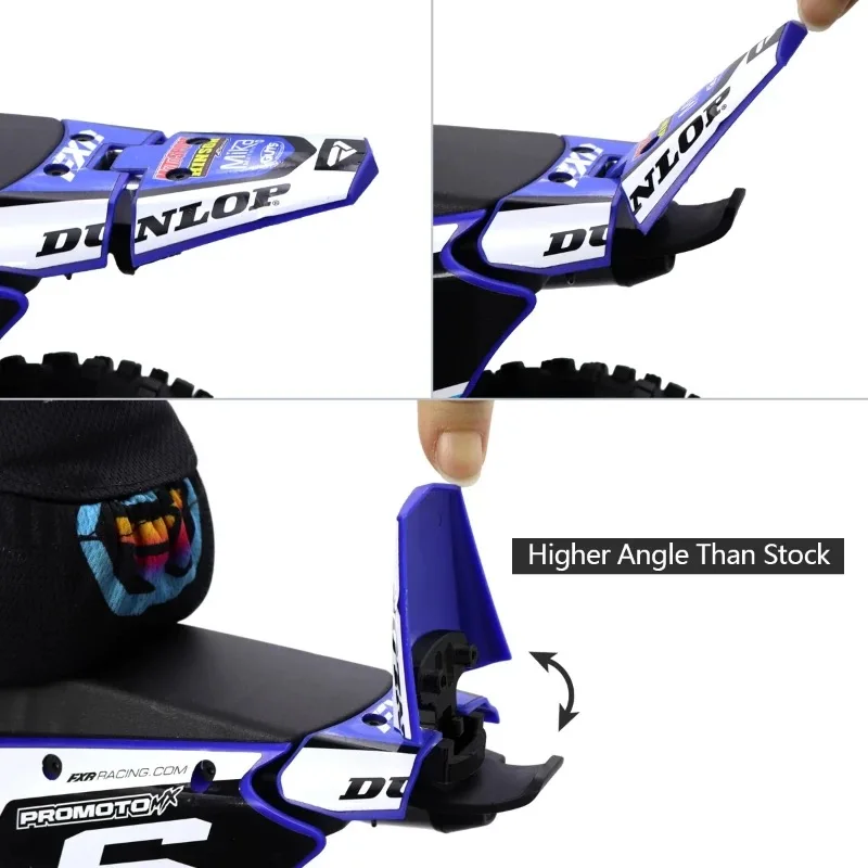 Aluminium achterspatbordbevestigingen voor LOSI 1/4 Promoto-MX RC motorfiets upgrade-onderdelen