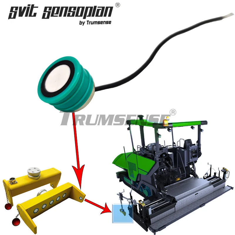 Trumsense STT200E15TR-2 Ultrasone afstandssensor Ultrasone sensormodule voor weggebouw Bestratingsmachine Gronddetectie