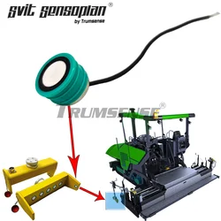 Modulo sensore di distanza ad ultrasuoni Trumsense STT200E15TR-2 modulo sensore di grado ad ultrasuoni per il rilevamento del terreno della macchina per pavimentazione stradale