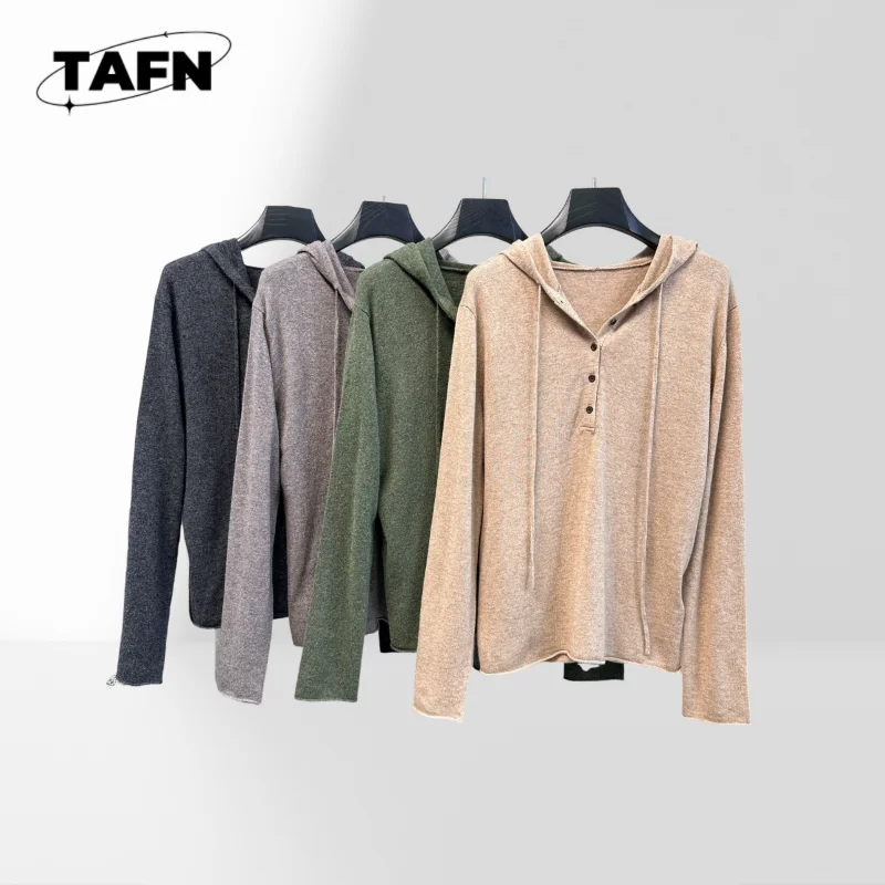 

Шерстяной хлопковый модный однотонный вязаный свитер Max, уютный и модный зимний легкий свитер для женщин AI1579