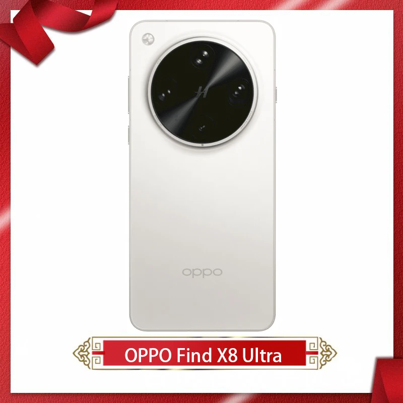 Original OPPO Find X8 Ultra 5G Cell Phone 6.82inch AMOLED Snapdragon8 Elite 50MP Rear Camera 6100Mah 100W SuperVOOC NFC OTA