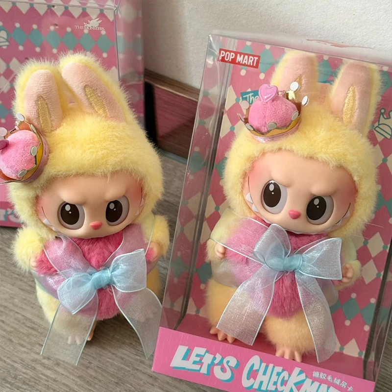 

Cute Labubu Let'S Checkmate Pendant Genuine Cartoon Chess Adventure Queen Dolls Bag Decoration Girls Collectibles Toys Gifts