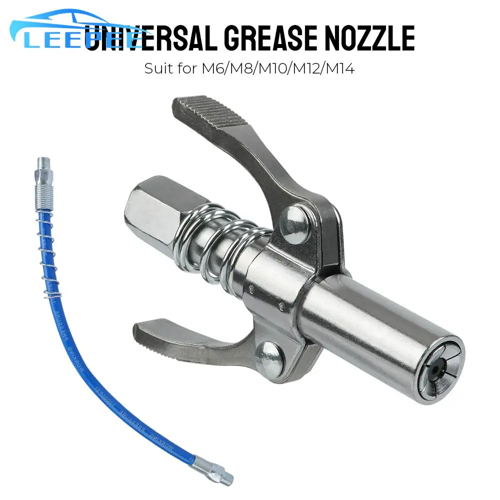 Auto Accessories 10000 PSI Oil Pump Car Syringe Grease Gun Coupler NPT1/8 High Pressure Grease Nozzle