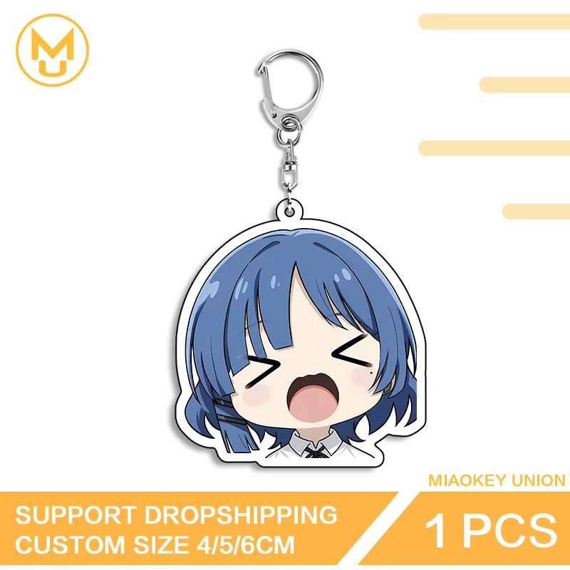 Kawaii Yamada Ryo Attractive HD Pattern Double Sided Acrylic Keyring Interesting Functional Fancy Key Ring Gift For Friends