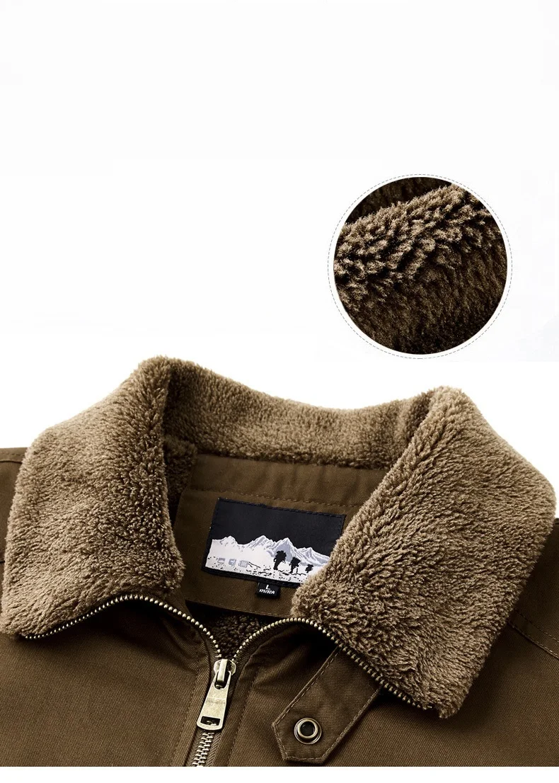 سترة شتوية منفوخة من القطن معطف سميك دافئ سترات حرارية سترات قطنية فضفاضة غير رسمية سترات Chaquetas 4XL #4