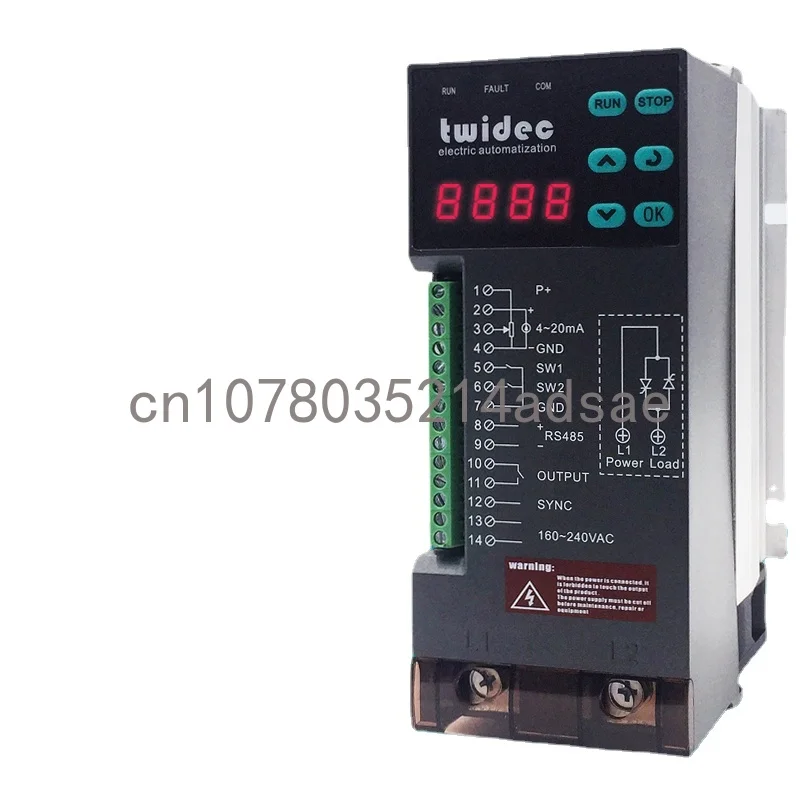 = Single-Phase Digital Display Intelligent SCR Electric Regulator Voltage Regulation Power Adaptor Controlled