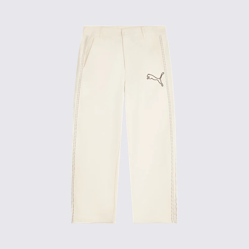 Puma genuine men's comfortable commuting lifestyle, sports and leisure T7 embroidered pants 639796-87