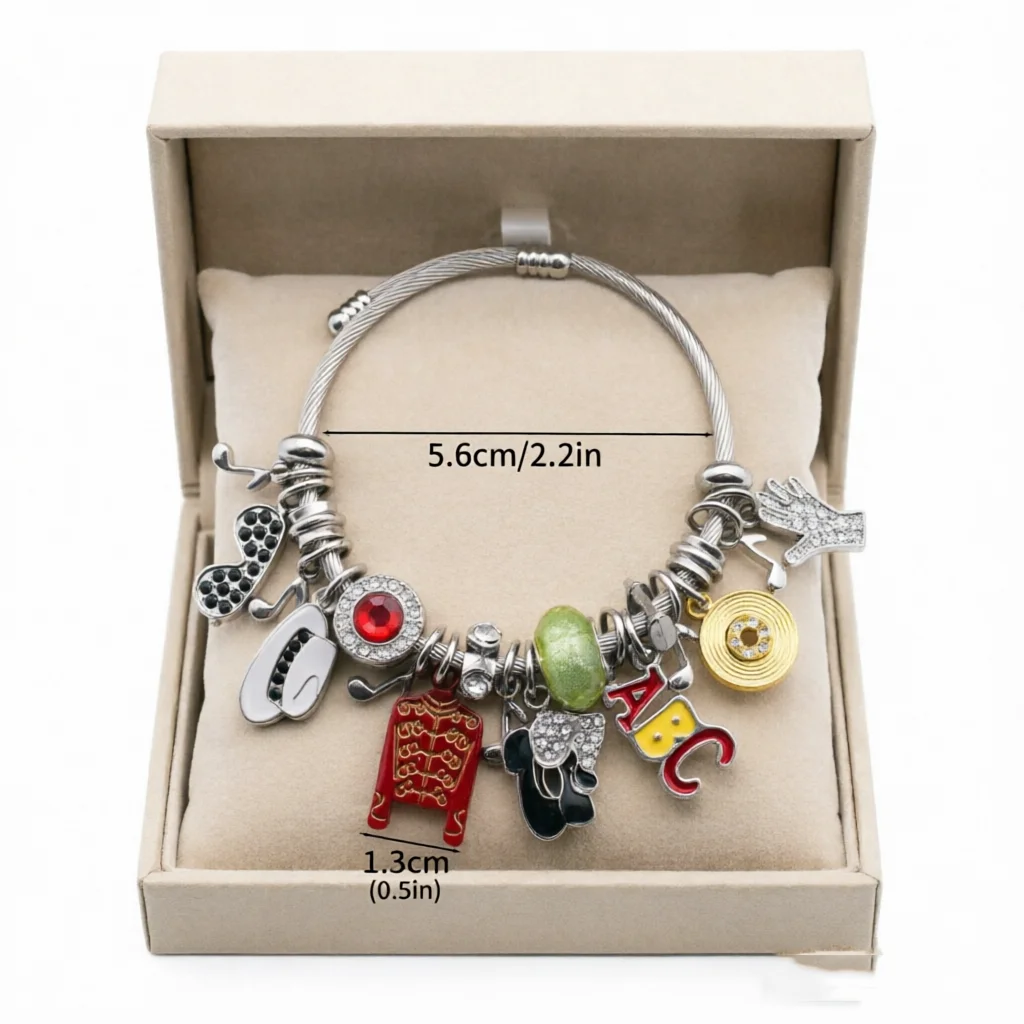 Michael Jackson Music Charm Bracelet New Arrival Infinity Bracelet Love Trendy Singer Bracelets For Fans Gifts view 4