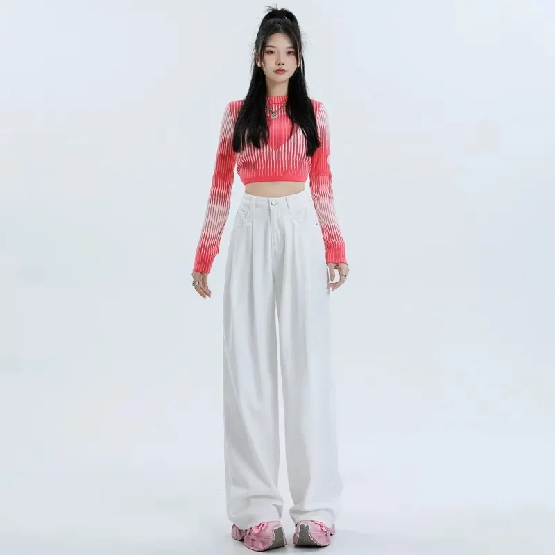 Jean évasé femme pantalon Vintage Patchwork rétro bleu Denim Y2K esthétique mode confortable décontracté taille haute Style