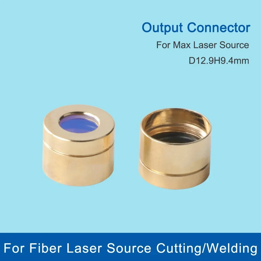 

Output Protective Connector Lens Group with Lens Protective Cap for MAX QBH Fiber Cutting Machine Laser Source D12.9H9.4