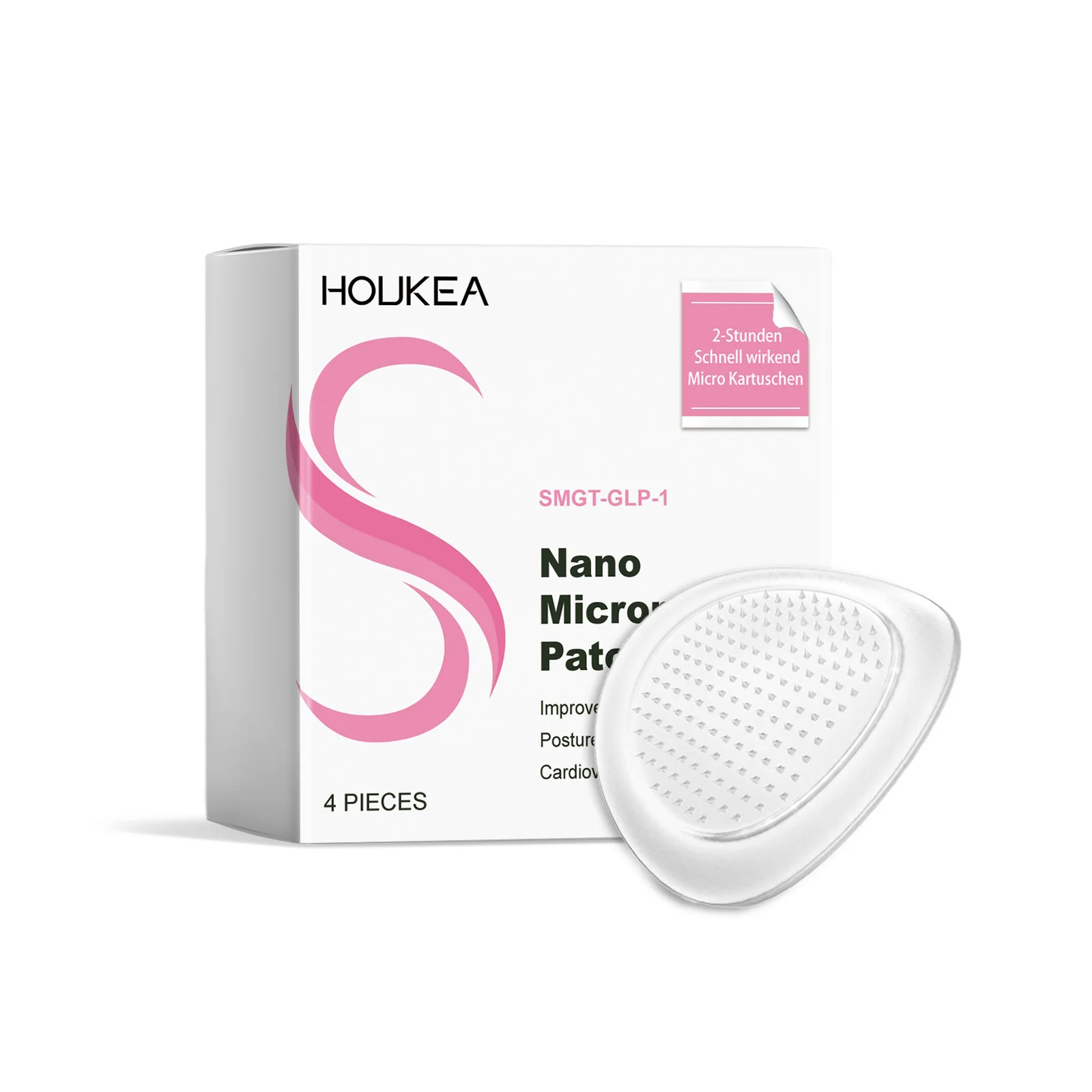 Nano lichaamsverzorgingspatch voor zacht onderhoud, verzorging voor de elasticiteit van de huid en dagelijkse massageverzorgingspatch