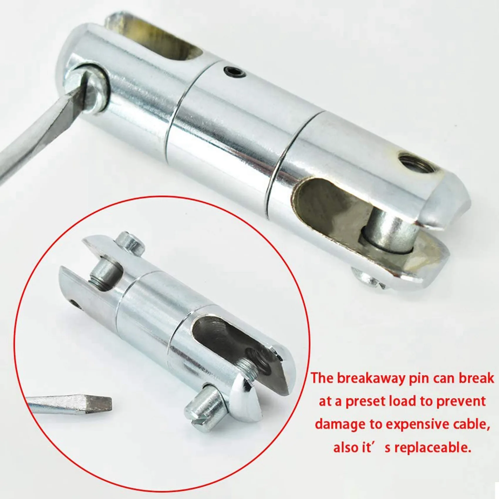 

AB35-4X Cable Pulling Swivel Wire Bearing Breakaway Swivel 1 Ton
