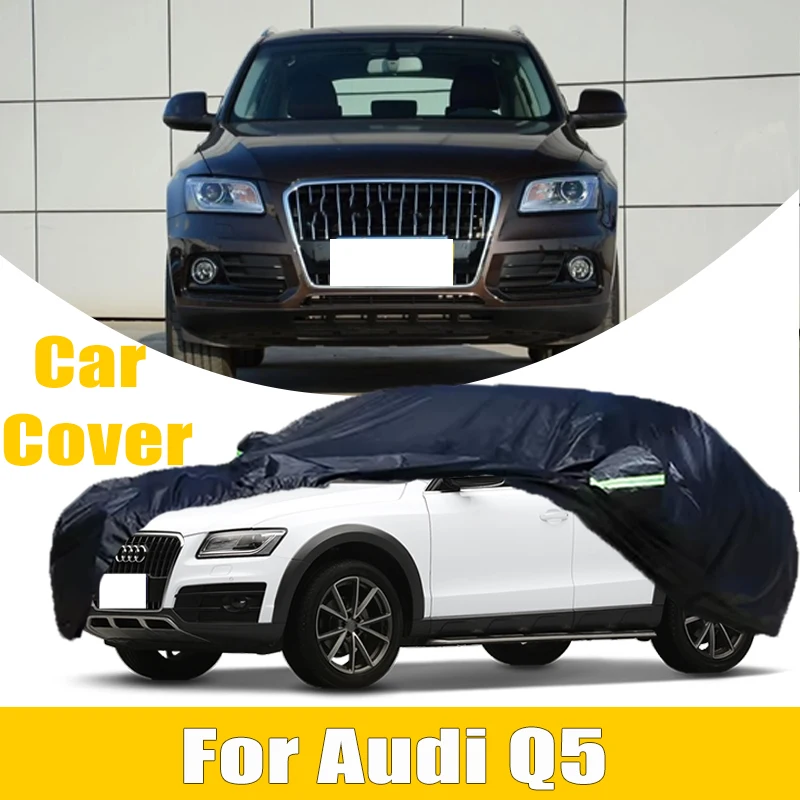 

Чехол для автомобиля Audi Q5: Защита от снега, солнца, воды и пыли. Водонепроницаемый, пылезащитный, для использования на улице. Аксессуары для экстерьера автомобиля.