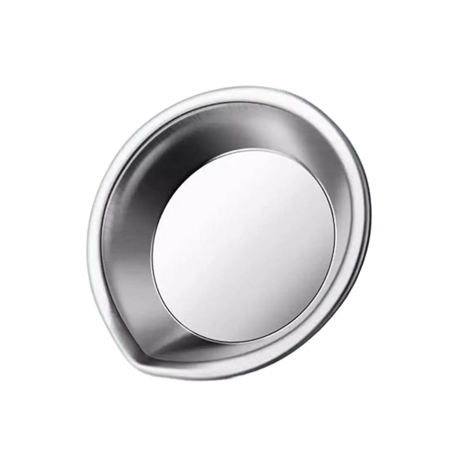Stainless Steel Paint Mixing Dish Reusable Mixing Dish with Pouring Notch Easy to Clean Stainless Steel Paint Tray for