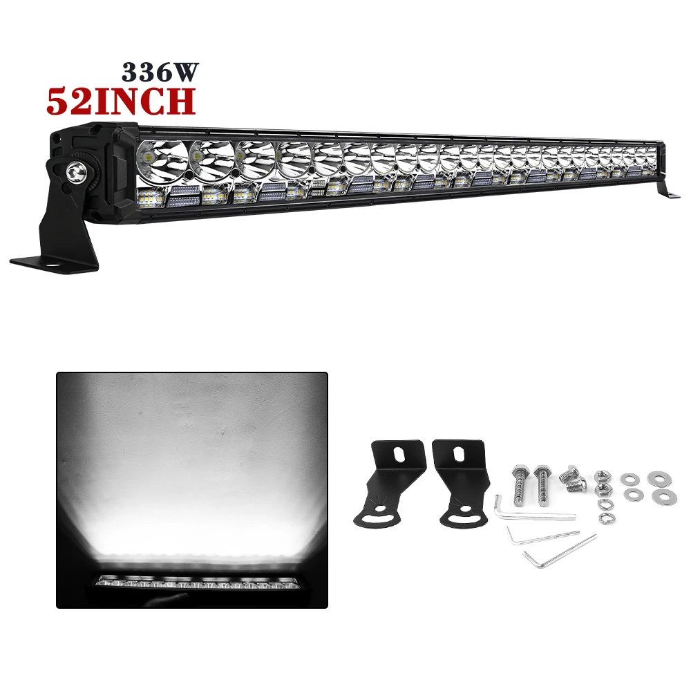 

Hot selling:12V 24Volt LED Bar Super Bright Long Distance 4x4 52inch Offroad Car Led Light Bar for Jeep Truck