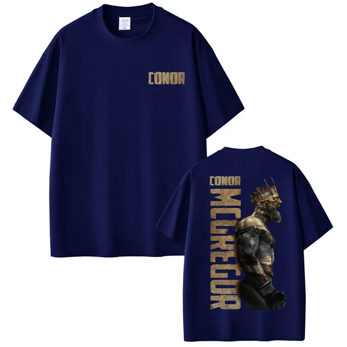 The King Is Back Conor McGregor The Notorious T Shirt Men's Classic Violence Aesthetics Tee Shirt Summer Tops Oversized T-shirts