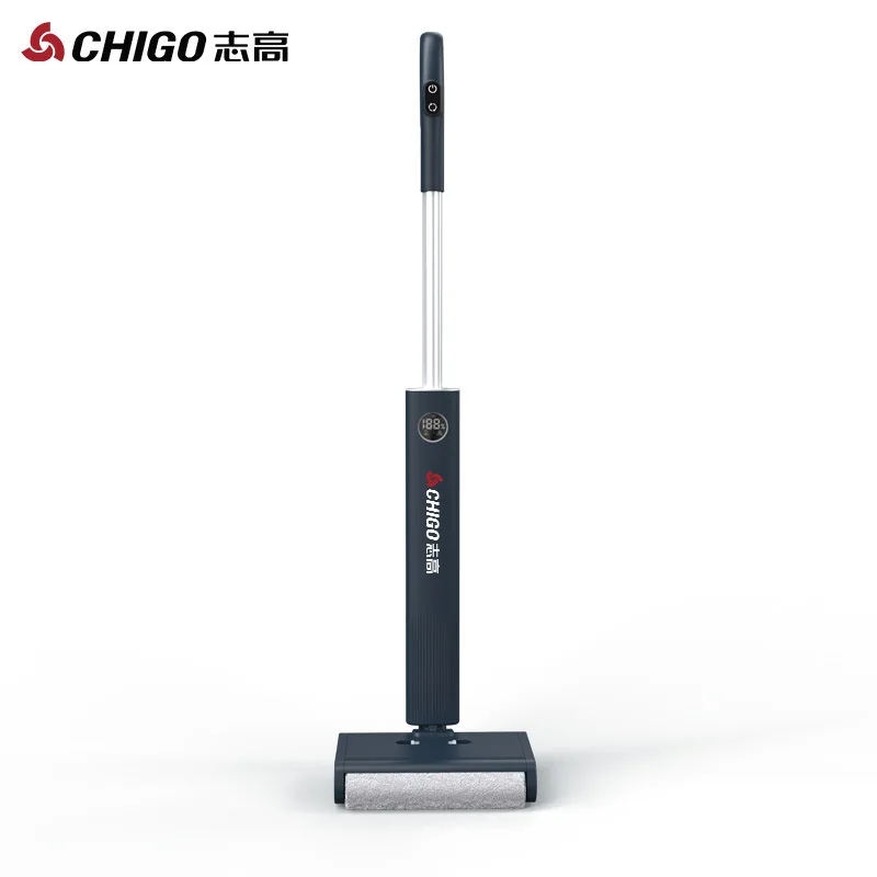 CHIGO-Machine de nettoyage domestique tout-en-un, vadrouille à aspiration, balayeuse d'eau électrolytique anti-enchevêtrement, livres propres, 2024