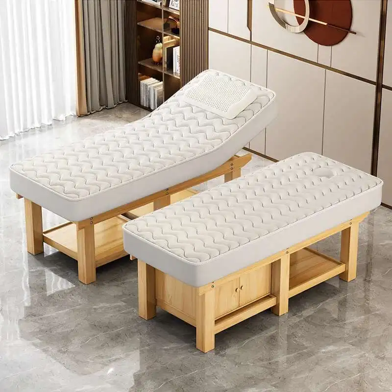 Bed Foldable Tattoo Professional Cosmetic Mattress Aesthetic Stretcher Massage Chair Full Body Lit Pliant Salon Furniture MQ50MB