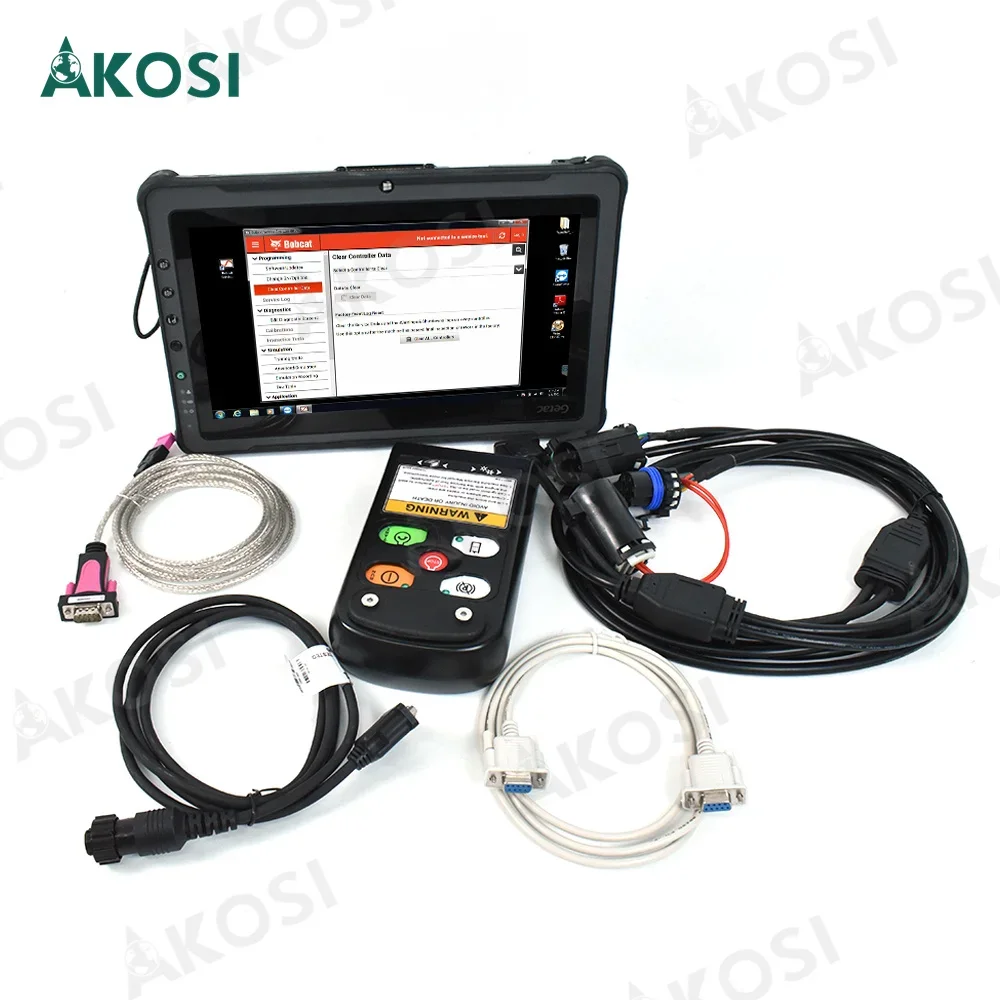 

For BOBCAT DIAGNOSTIC KIT (RST) Service tool and F110 tablet harness for Bobcat Service Analyzer BOBCAT Truck diagnostic SERVICE