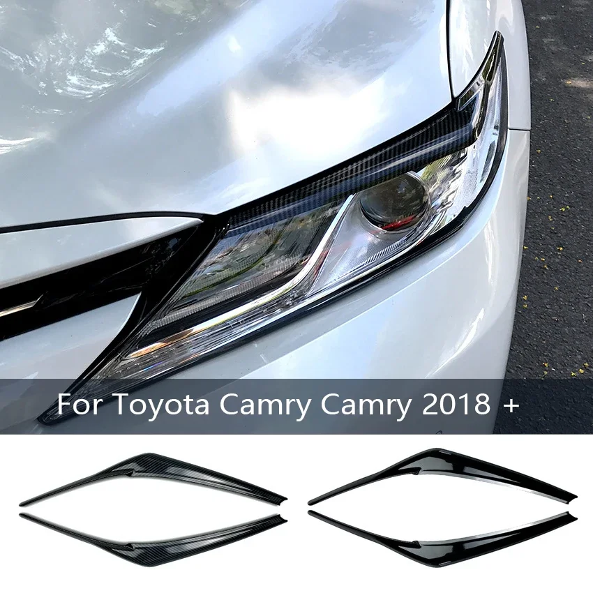 

Applicable to Toyota Camry Camry 2018 + headlight eyebrow decoration car sticker exterior decoration accessories