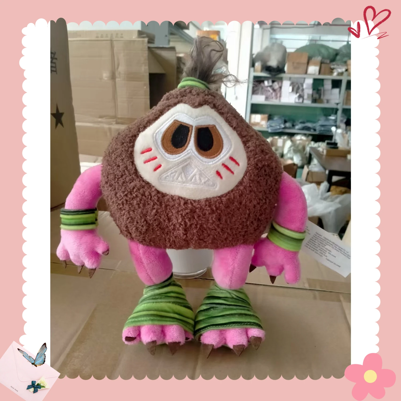 

26CM Moana Kakamora Plush Pet Lovely Soft Doll Kakamora Sleeping Hug Doll Gift for Friends or Lovers Cute Plush Pillow