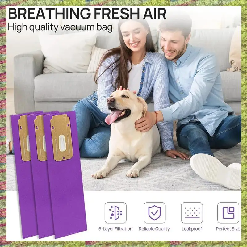 Bolsa para el polvo de tela no tejida para todos los modelos Oreck Elevate X3,X5,XL7,XL21,2000,3000,4000,8000,9000 Series