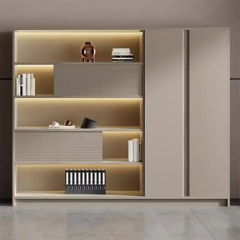 Bookcase Metal Storage Filing Cabinet Computer Garage Information Documents Living Room Mueble Organizador Office Furniture
