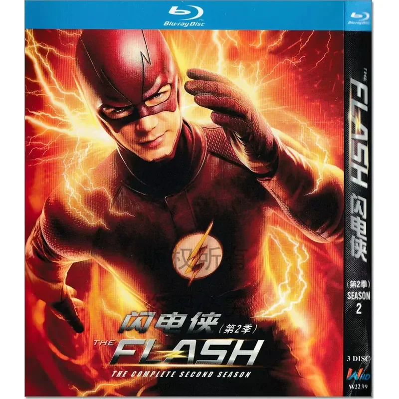 Action Sci-Fi American Drama The Flash Season 1–6 Complete 1080p High Definition BD Blu-ray 17-Disc Set