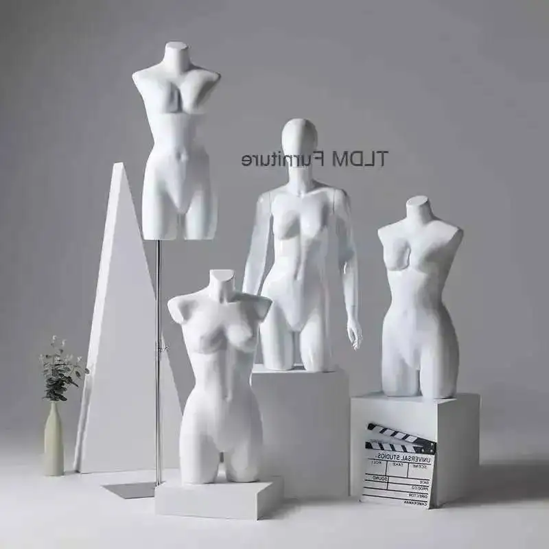 

Underwear Female Display Swimsuit Stand Mannequins Fake Clothing Mannequins Bra Human Store Underwear Half-length Body Women's