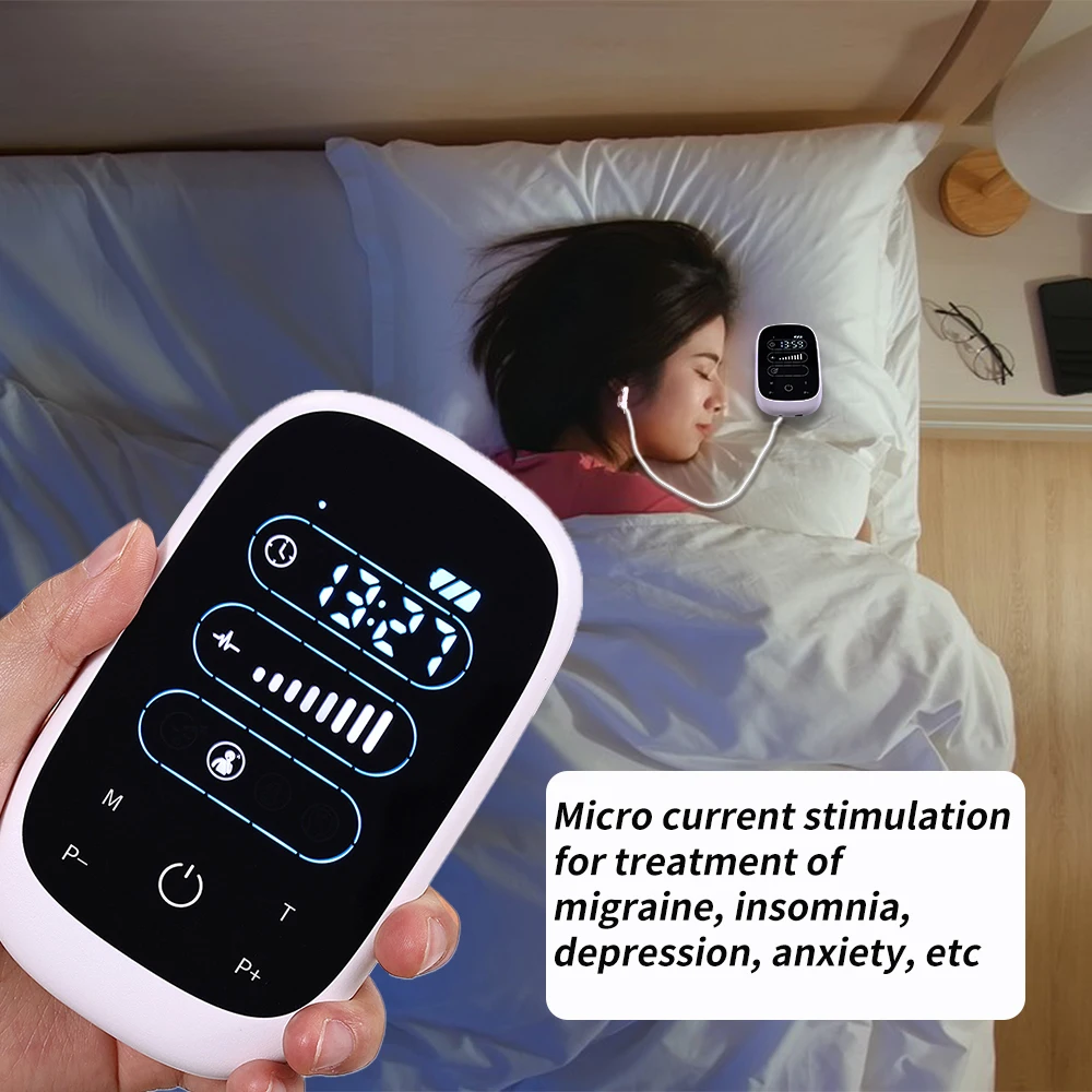 Trending Products sleep aid hand-held Vibrate Massager for Insomnia Physiotherapy Handheld Cranial Stimulation devices