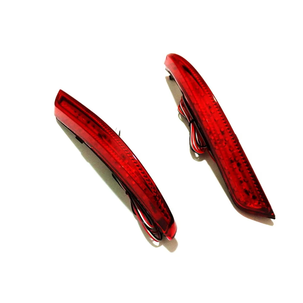 

July King, совместимый с Nissan Sylphy 2006-2013 и Almera 2013+, автомобильные красные светодиодные стоп-сигналы + сигнальные огни для ночного хода DRL