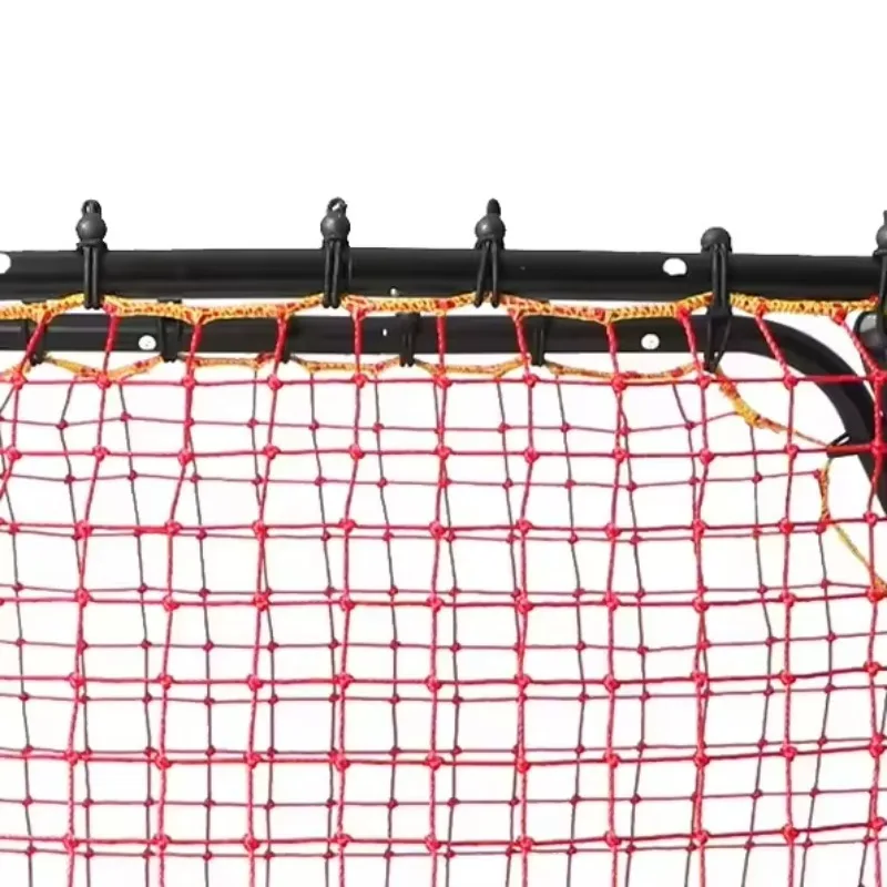 Perlengkapan Latihan Sepak Bola Jaring Rebounder Empat Sisi Sudut Dapat Disesuaikan Portabel Pasokan Pabrik untuk Lapangan Sepak Bola