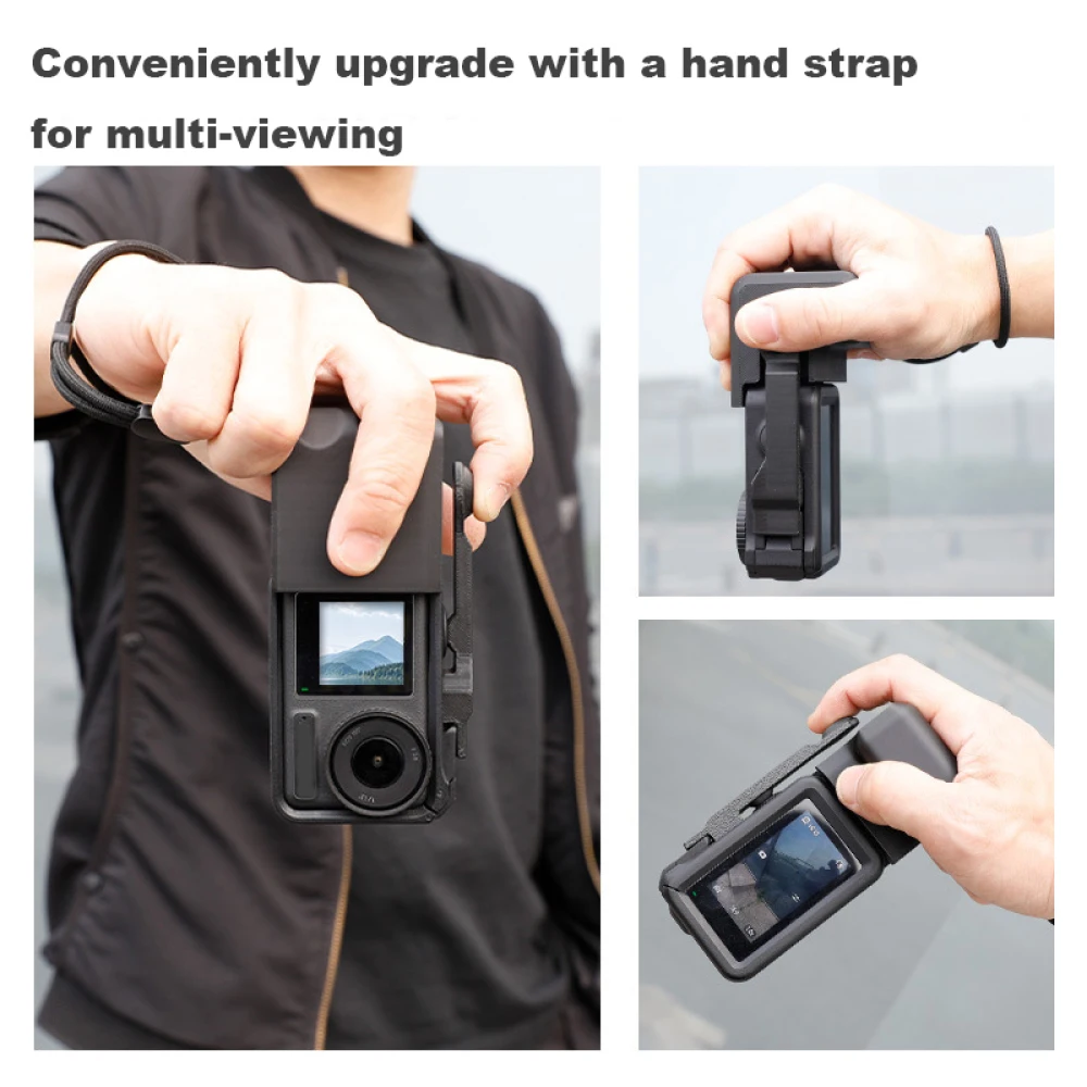 

3D Printing Street Grip Vlog Holder Combo Camera Grip Holder For DJI Action 5 Pro/4/3 Action Camera Grip Camera Accessories