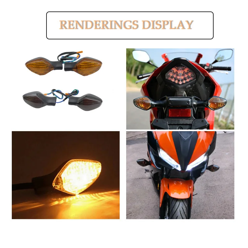 Motorcycle Turn Signal LED Flashing Indicator Dual Signal Light For HONDA NC700S NC700X NC700D NC750S  NC750X NC750D