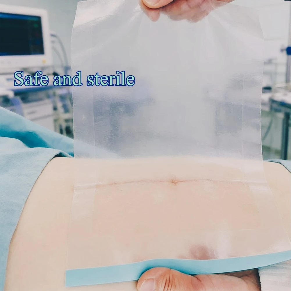 Medical Sterile Adhesive Surgical Drape 45*45cm Disposable Transparent Incise Film for Surgical Site Protection