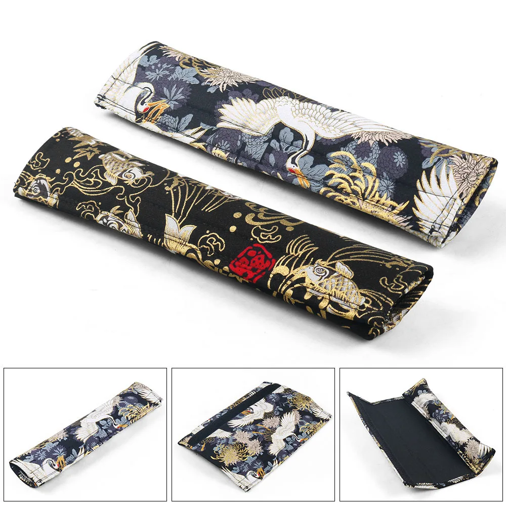 Housse de ceinture de sécurité pour voiture, couvre-siège universel de Style japonais, coussin