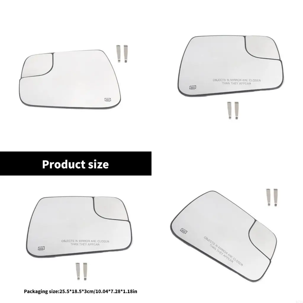 

Left/Right Convex Mirror Glass Anti-Glares designs Mirror Glass for RAM1500 250 D7YA