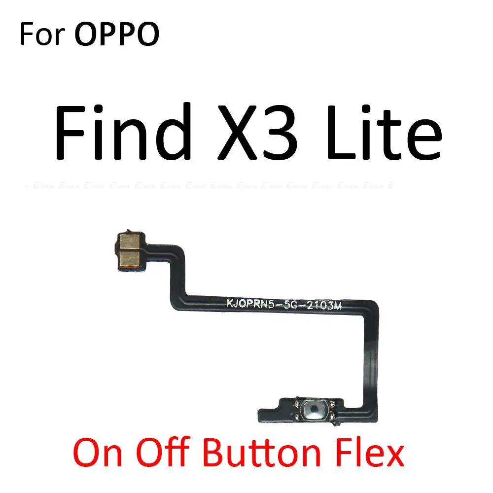 Power ON OFF Mute Switch Control Key Volume Button Flex Cable For OPPO Find X X2 Neo X3 Pro Lite Replacement Parts