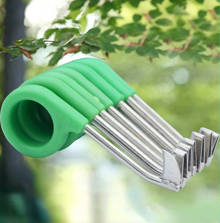 Garden Pruner Ring Barking Cutter Scissors Garden Fruit Tree Grape Girdling Knife Rings Tool Cutting Blade Pruning Hand Tools