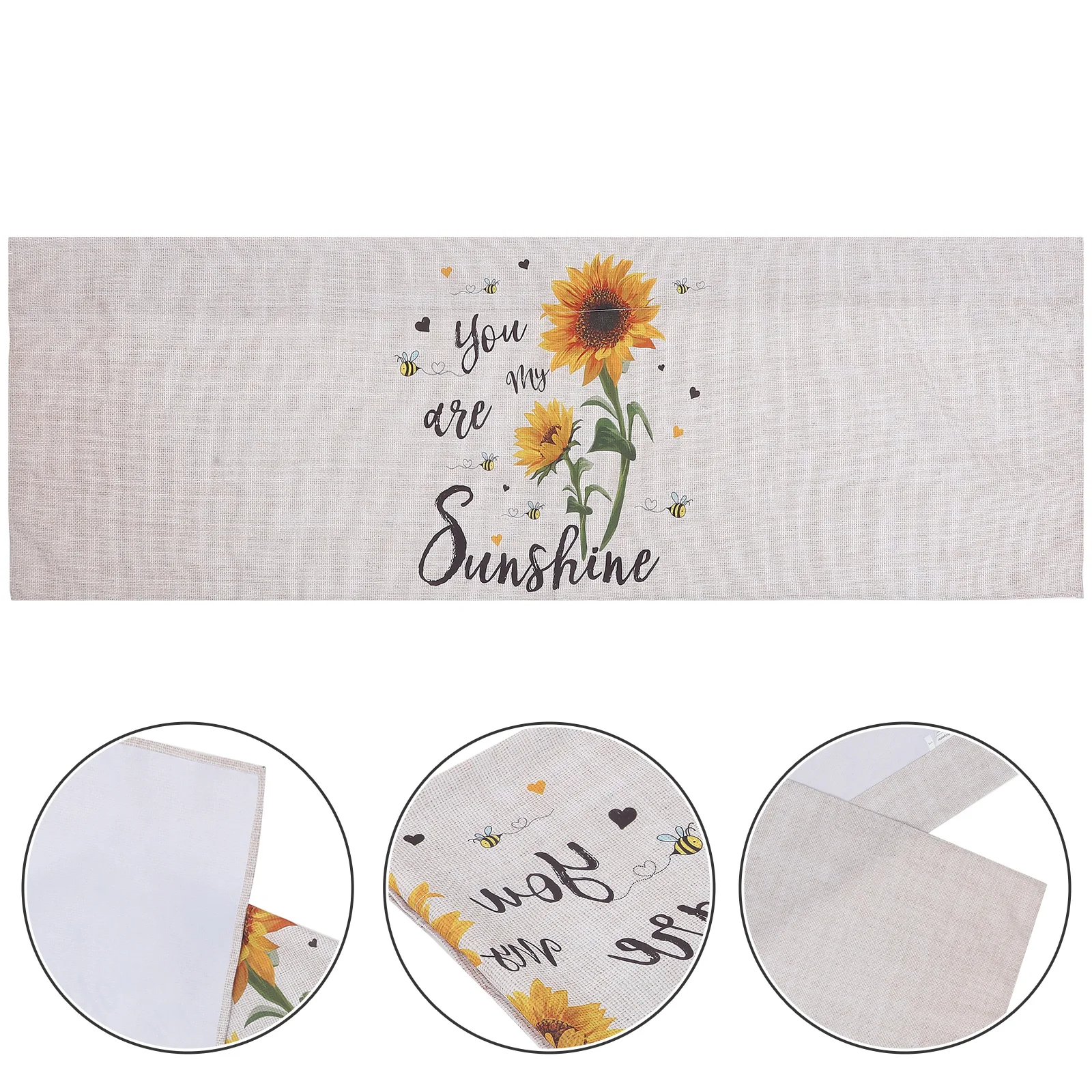 

Pastoral Sunflower Valance L 54x18in Sturdy Material Half Curtains Window Decor Bathroom Kitchen Window Valances Cafe