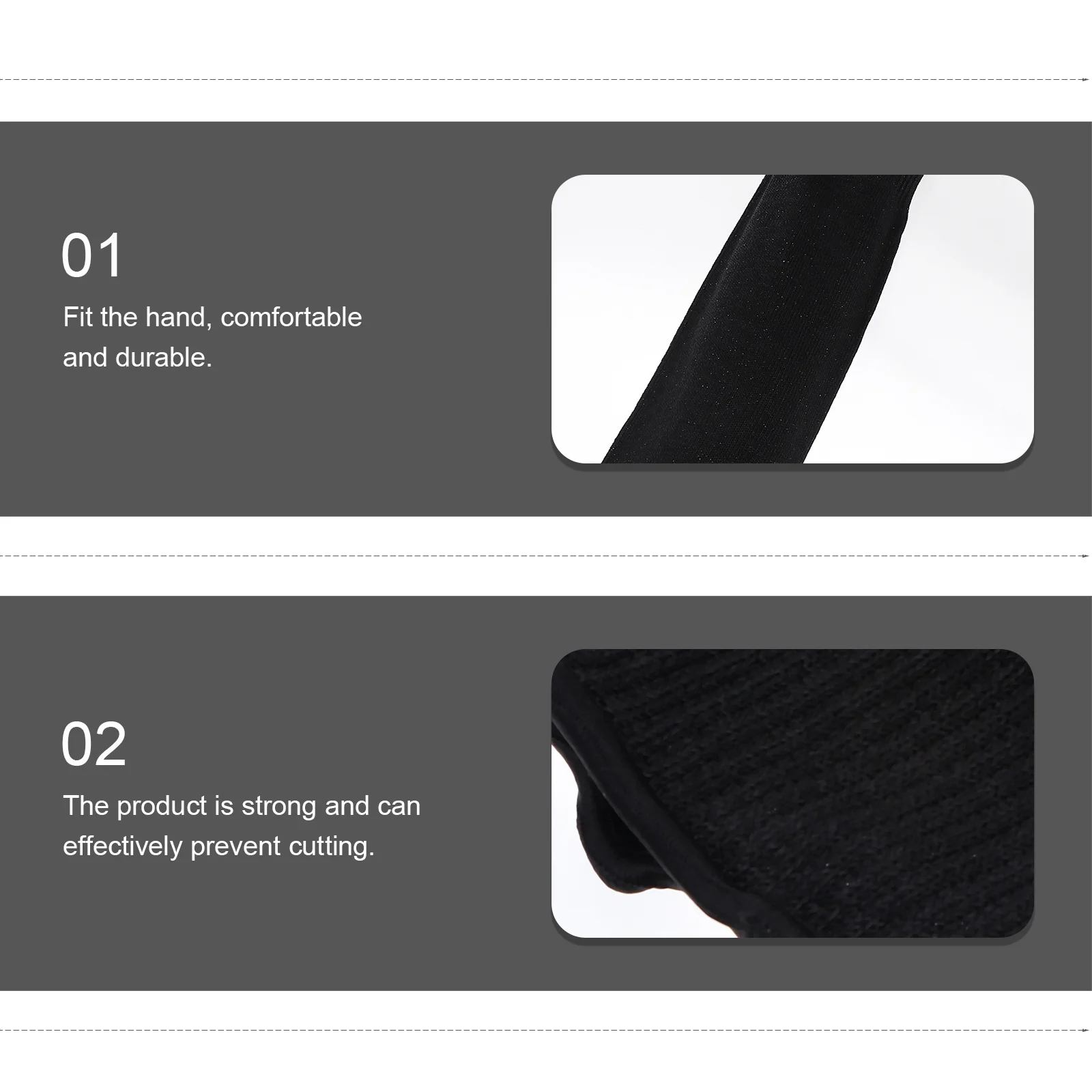 

4Pcs Anti-Cut Arm Sleeves Cut Resistant Protective Cover Lightweight Ergonomic Design Easy Carry for Work Outdoor Activities