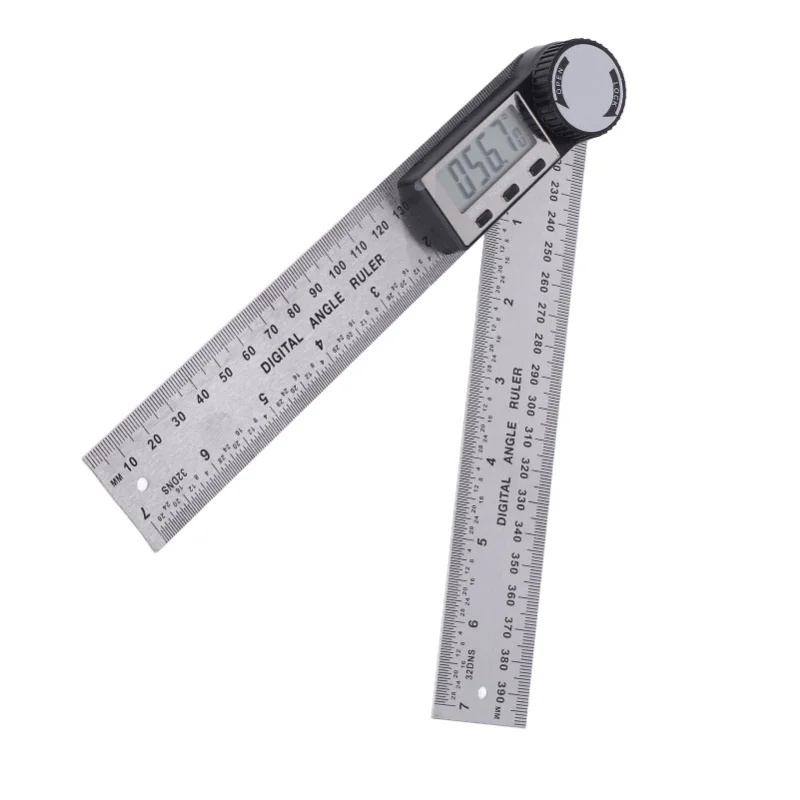

Электронный транспортир из нержавеющей стали 10-390 мм, цифровой гониометр, угломер, линейка угла