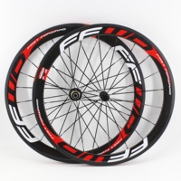 Newest 38/50/60/88mm 700C Road bike 3K UD 12K Full carbon fibre tubular clincher tubeless rims carbon bicycle wheelset V C brake