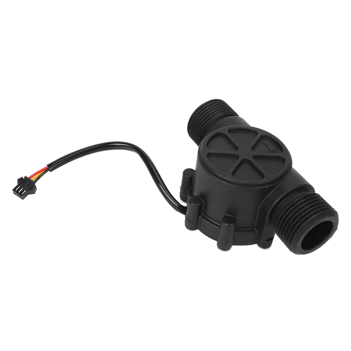 N18R 5Pcs Water Flow Sensor DN25 DC3.5-24V 1 Inch 2-100L/Min Hall Flowmeter Heat Pump Water Heater Flow Meter Switch Counter