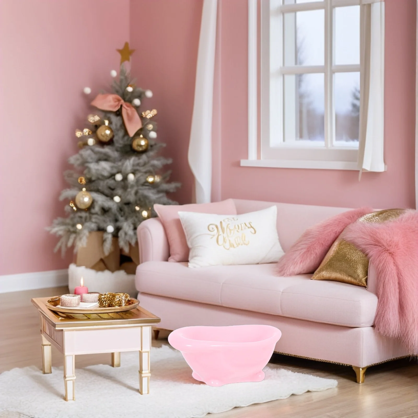 

10pcs Simulation Washing Bathtub Miniature Bathroom Bathtub For House Micro Landscape Realistic Bathroom Decoration Ornament