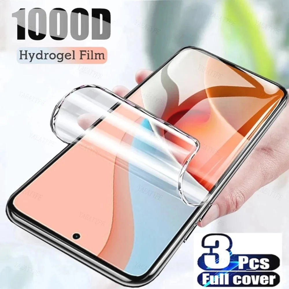 3PCS For Infinix Hot 30 12 Play 20 12i 11S 11 10i 10S NFC 10T 10 Lite Zero 30 5G Smart 5 6 7 Plus Hydrogel Film Protector Screen