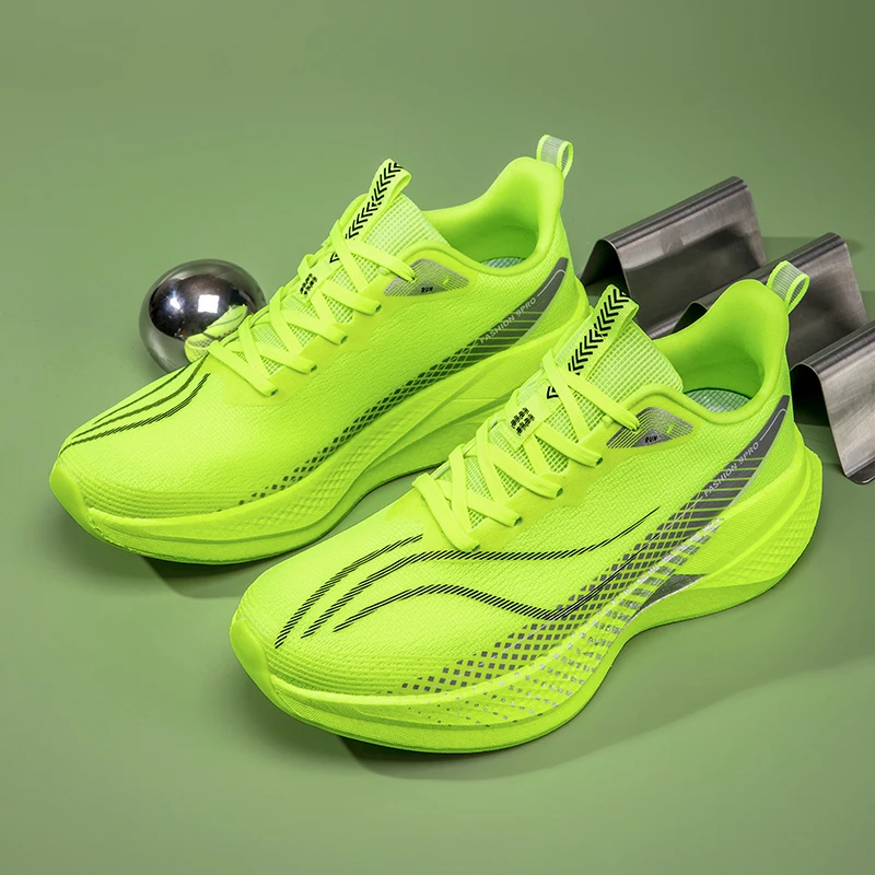 

YUYIN Men's and Women's Shock Absorption Ultra-light Stable Support Sports Shoes Professional Carbon Board Marathon Running Shoe